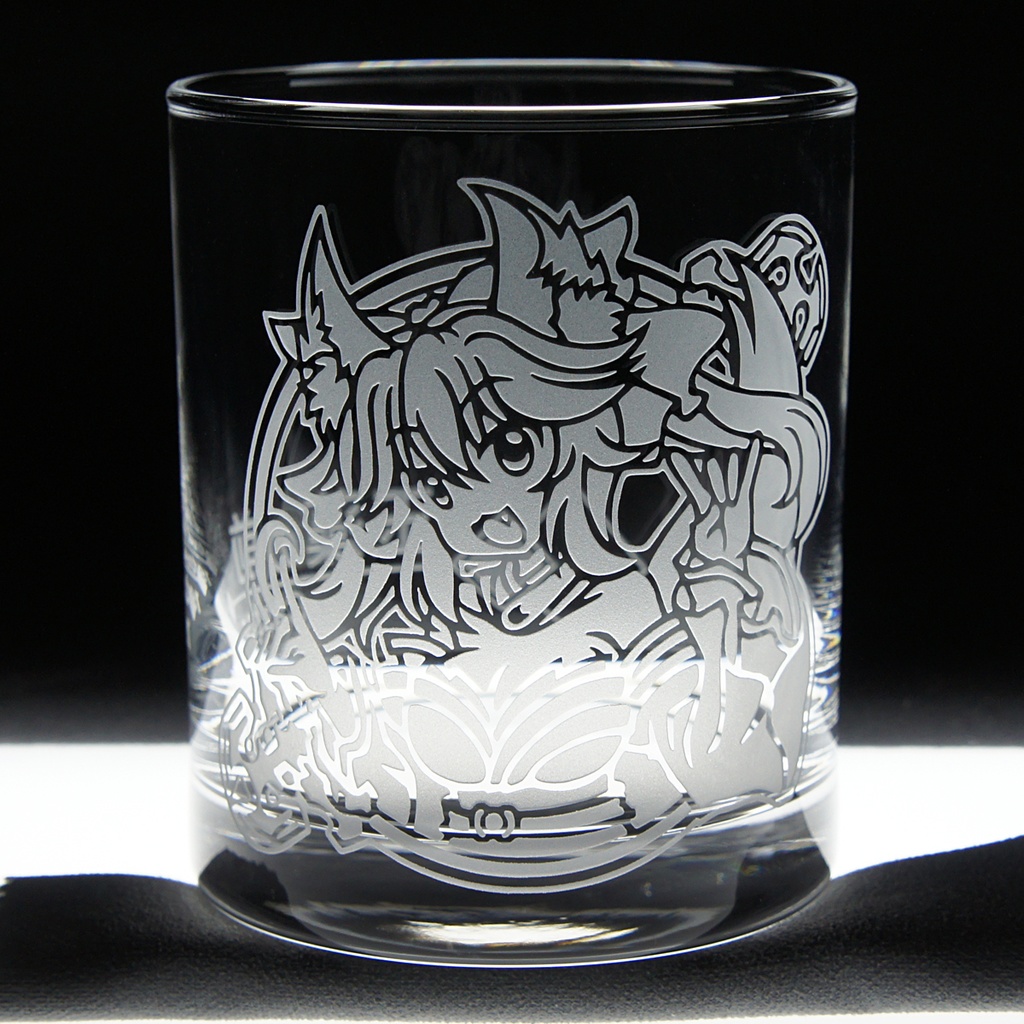 キャラクターグラス 玉藻の前【フリー/ロック】