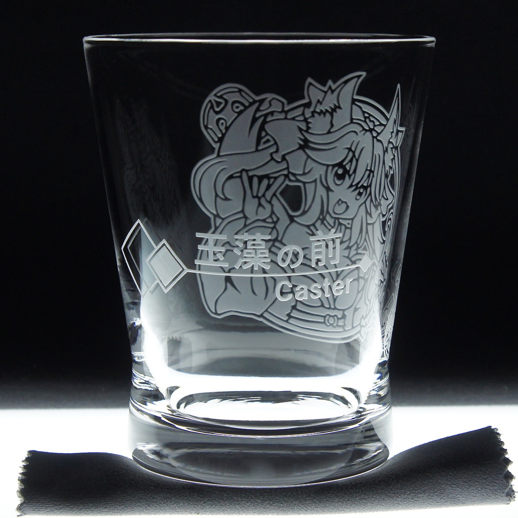 キャラクターグラス 玉藻の前【フリー/ロック】