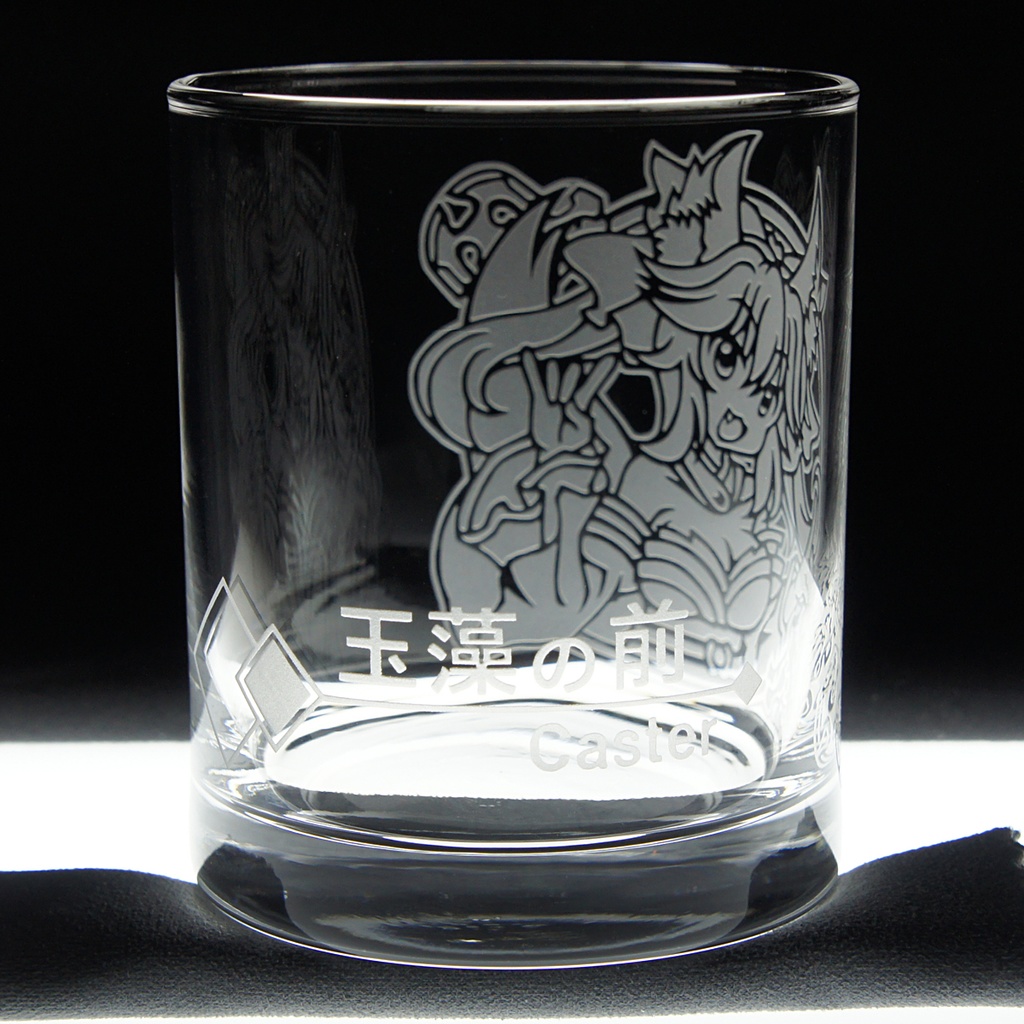 キャラクターグラス 玉藻の前【フリー/ロック】