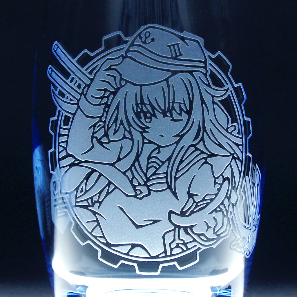 キャラクターグラス 響【カラー/フリー】