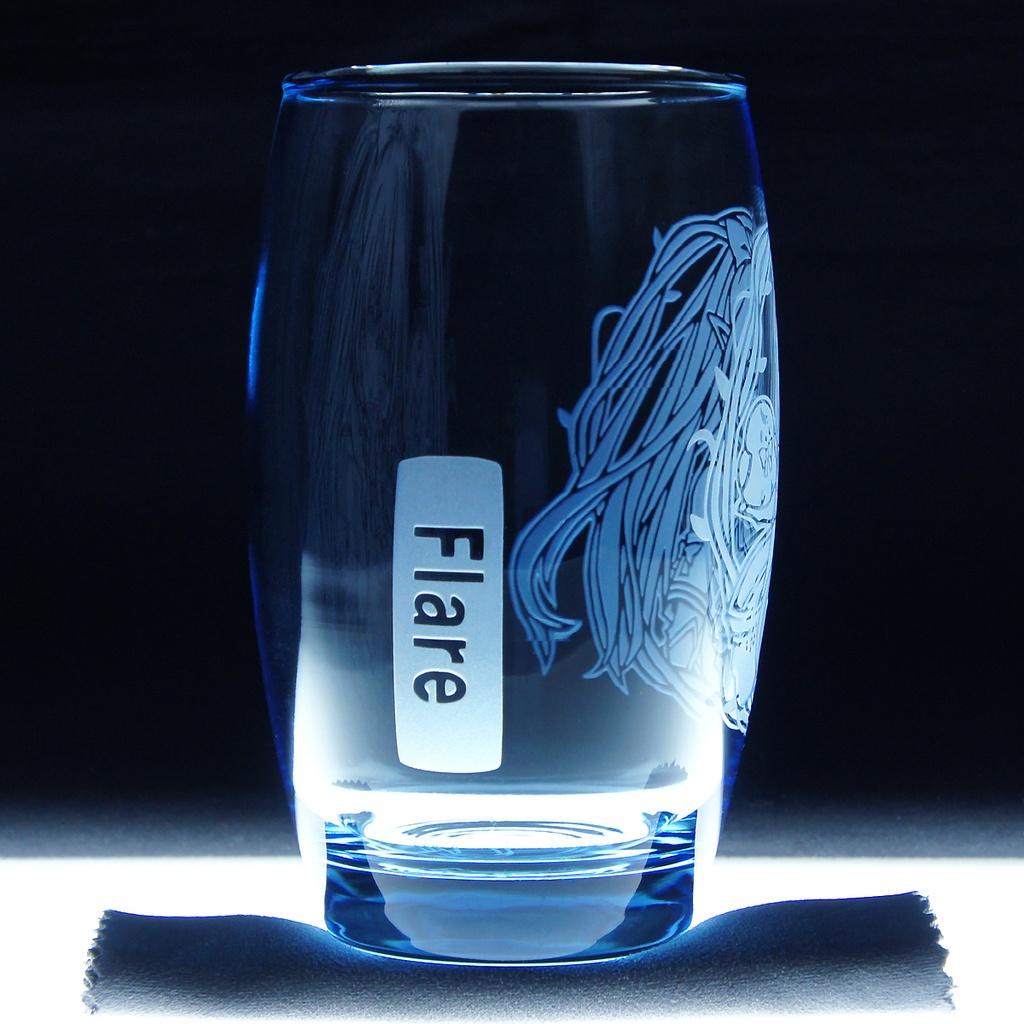 カラータンブラーグラス 不知火フレア【ブルー】