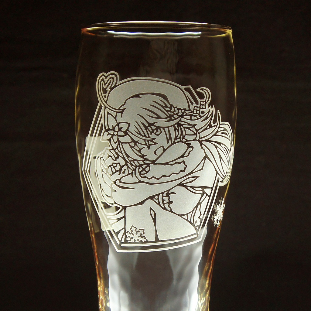 ビアーグラス 雪花ラミィ