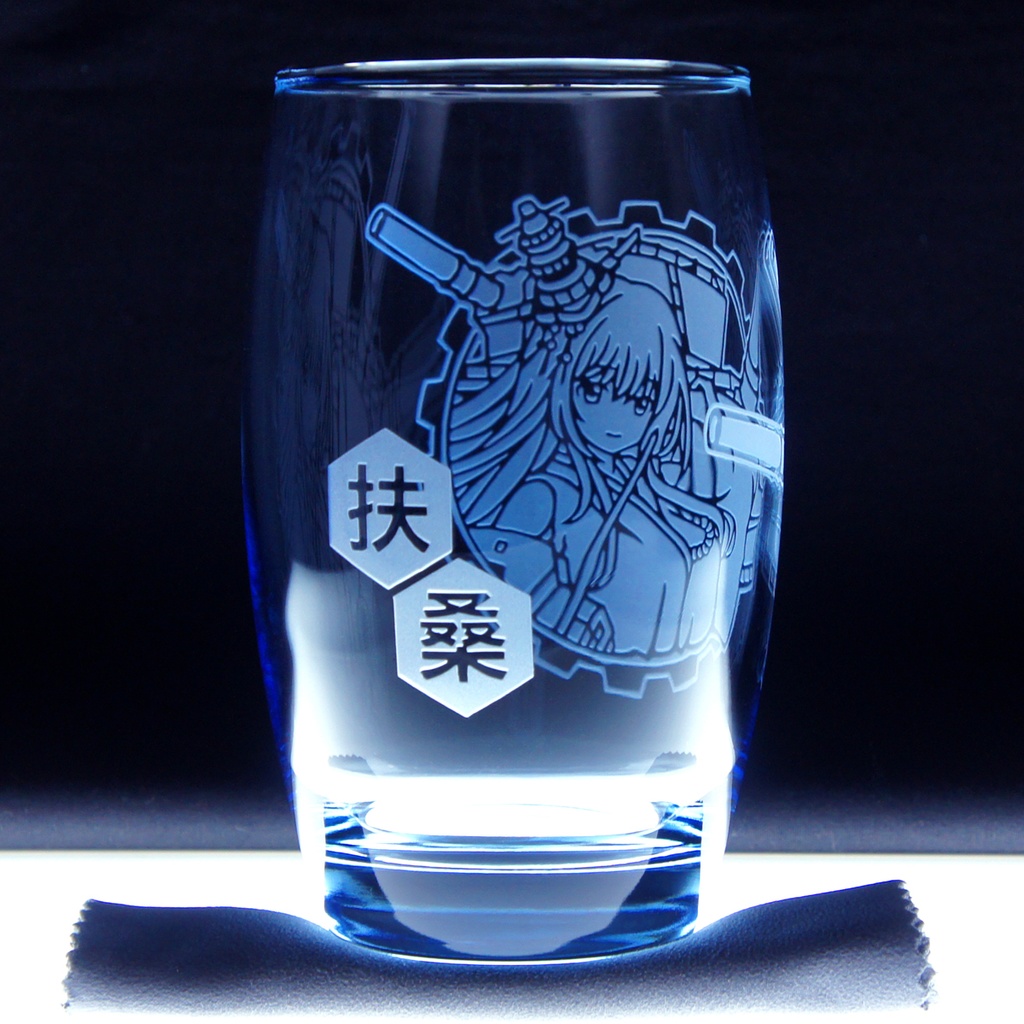 キャラクターグラス 扶桑改 Ver2【カラー/フリー】