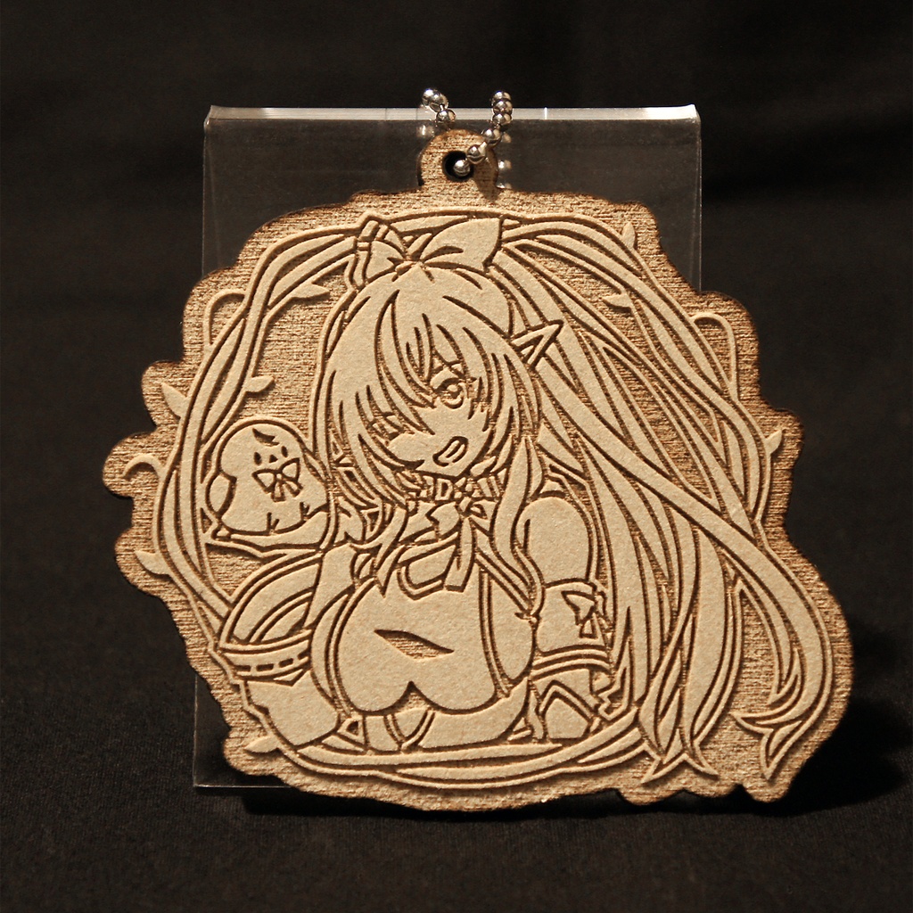 木製キーホルダー 不知火フレア