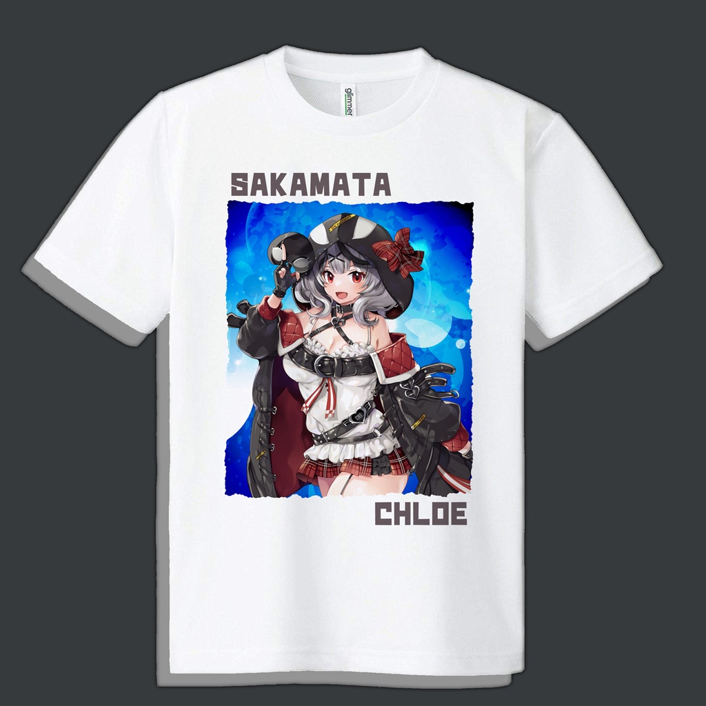 S～4L] ドライメッシュTシャツ 沙花叉クロヱ - 幻奏月華園 in