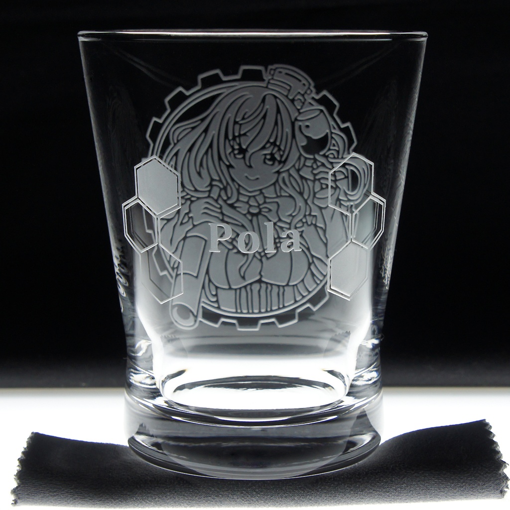 キャラクターグラス Pola【カラー/フリー】