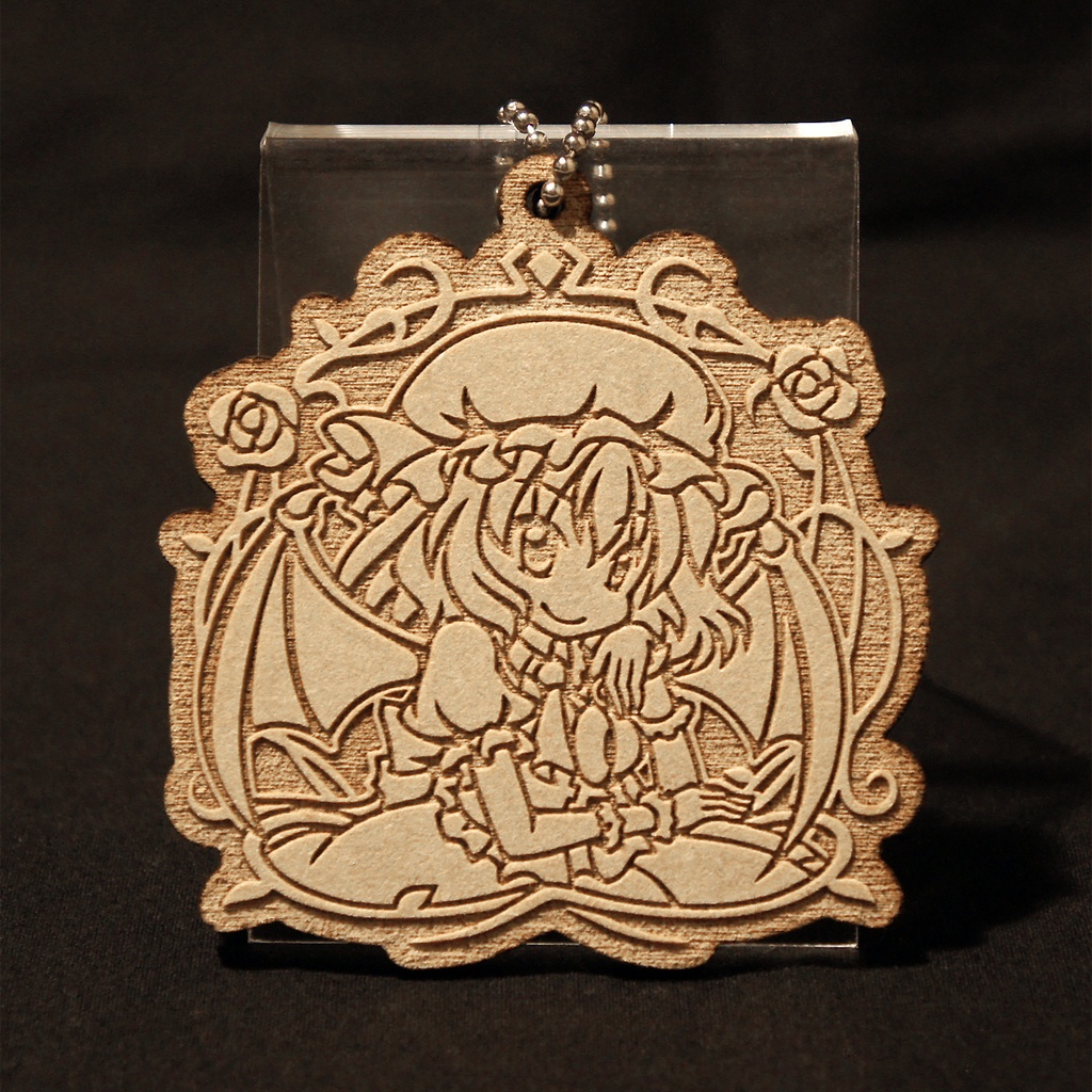 木製キーホルダー レミリア・スカーレット