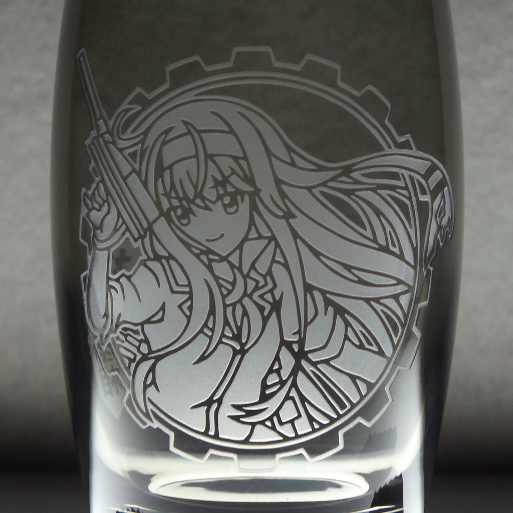 カラータンブラーグラス (SA) 初霜改二【スモーク】