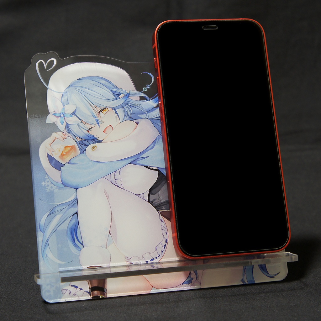 アクリルスマホスタンド 雪花ラミィ