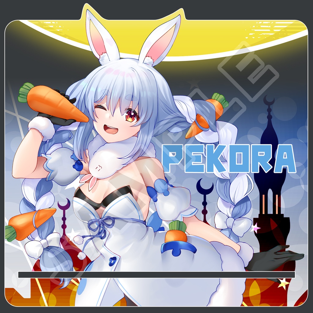 アクリルスマホスタンド 兎田ぺこら