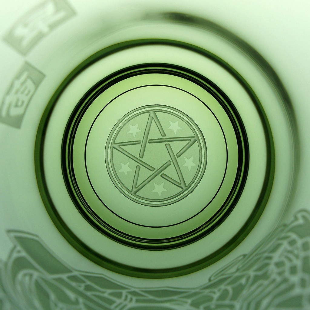 クラシカルグラス 東風谷早苗【グリーン】