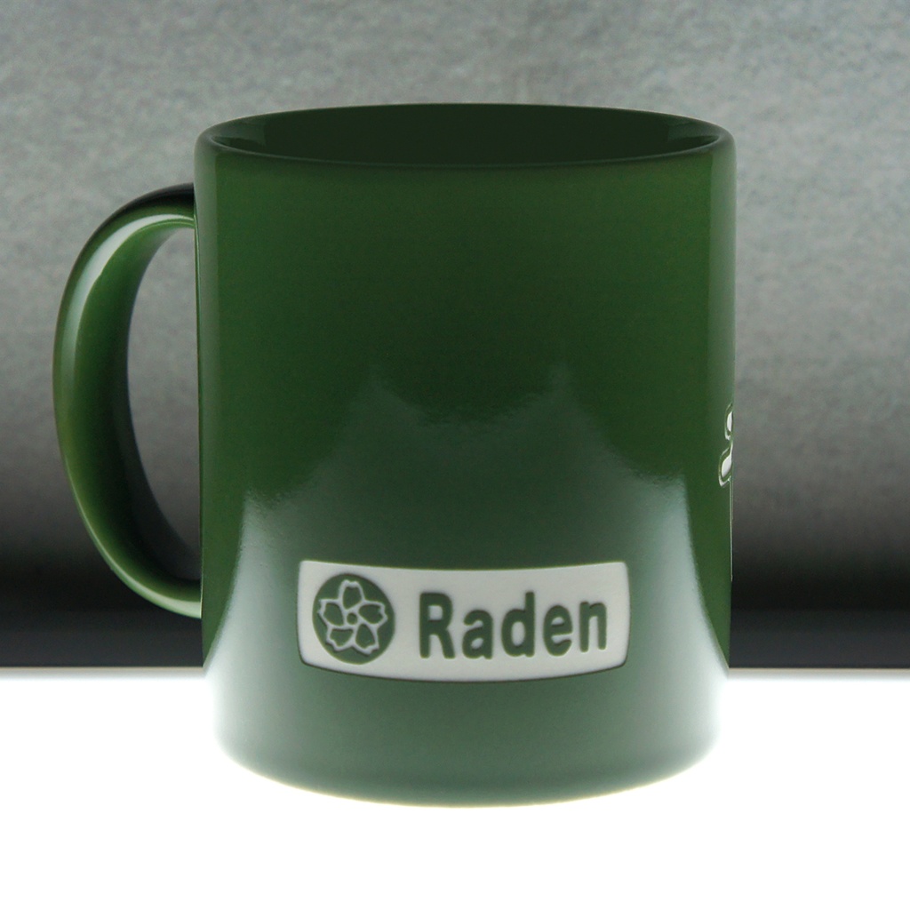 マグカップ 儒烏風亭らでん