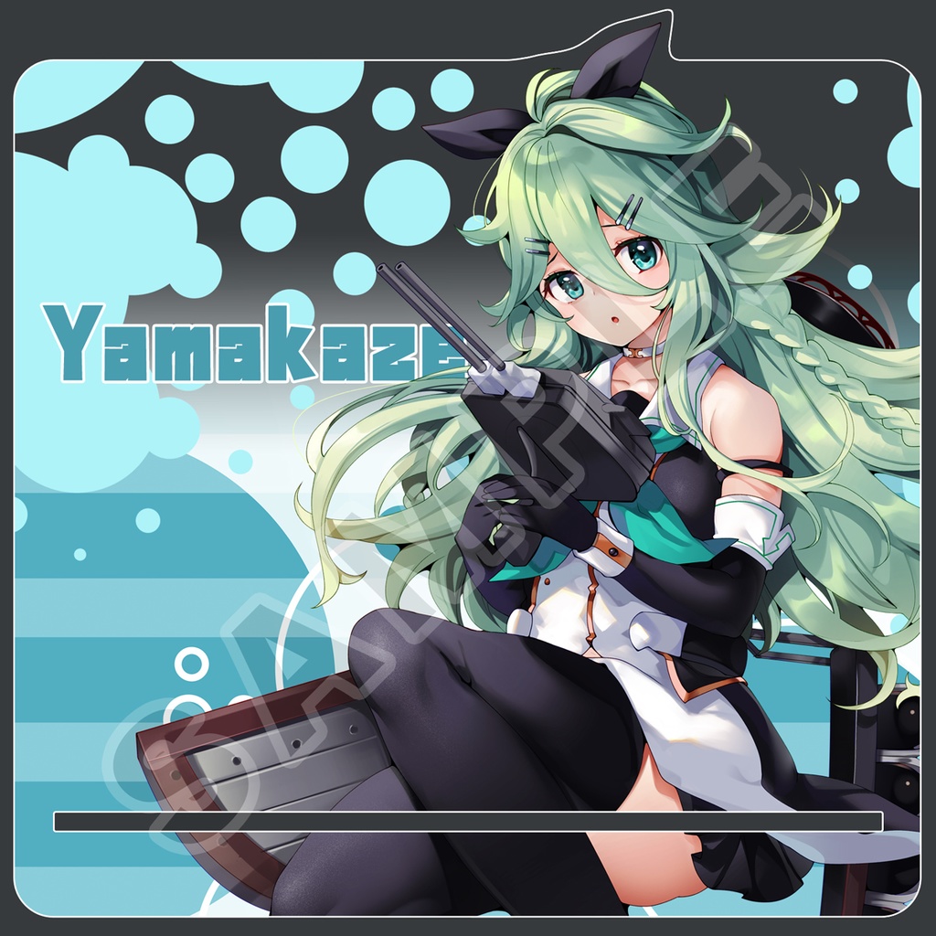 アクリルスマホスタンド 山風改二