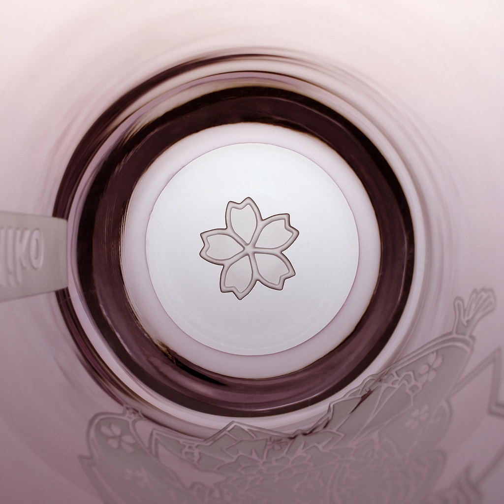 カラータンブラーグラス (PA) さくらみこ【ピンク】