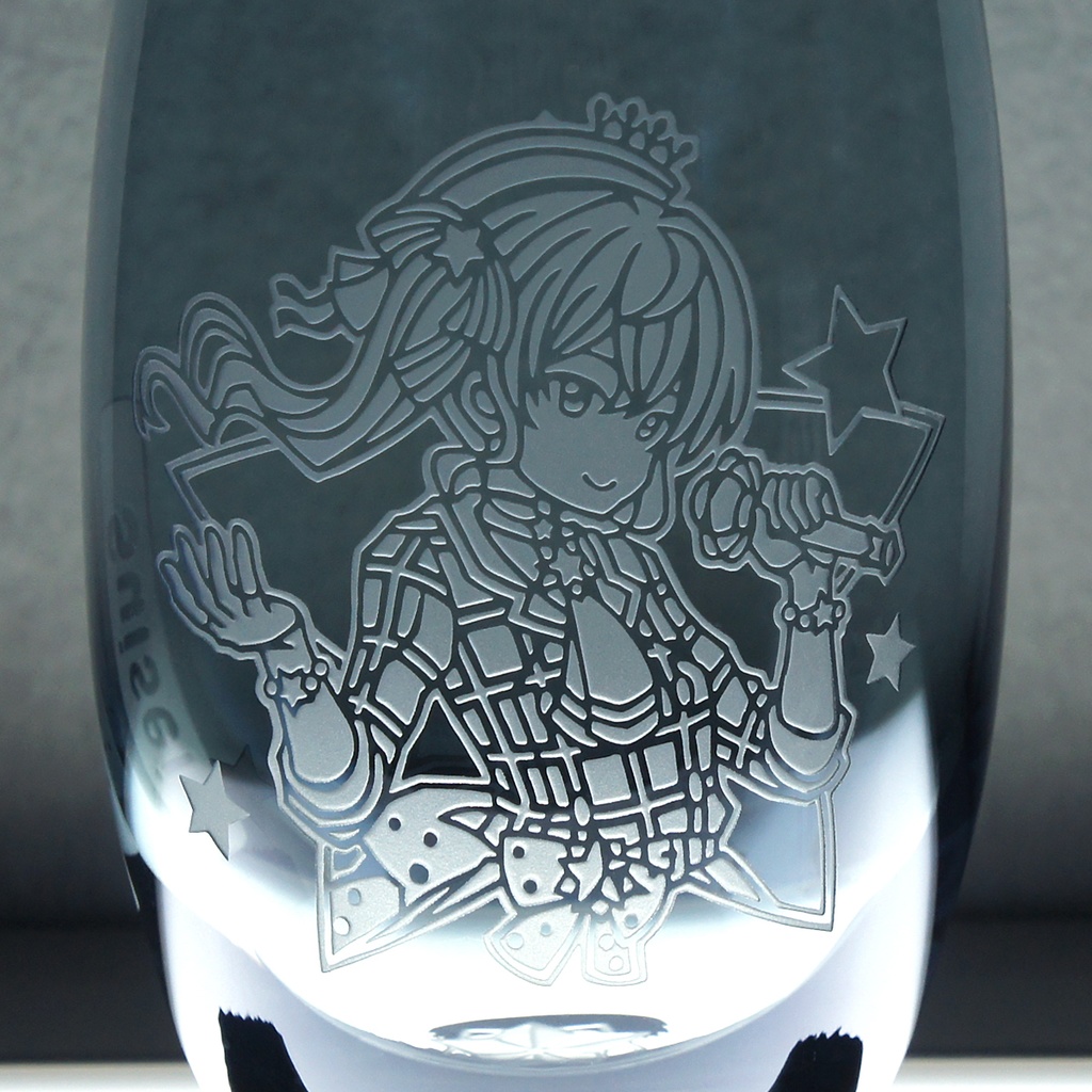 カラータンブラーグラス (PA) 星街すいせい【ブルー】