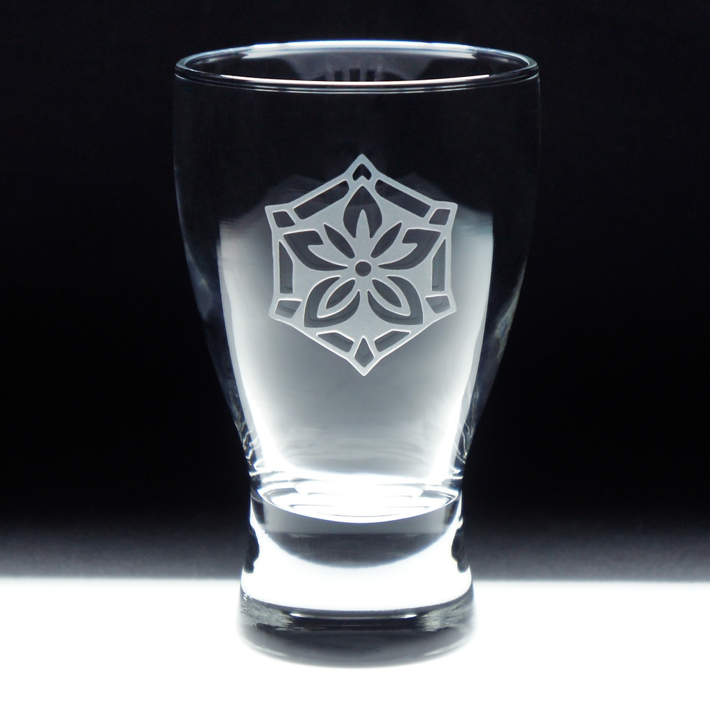 ホロメン冷酒グラス 雪花ラミィ