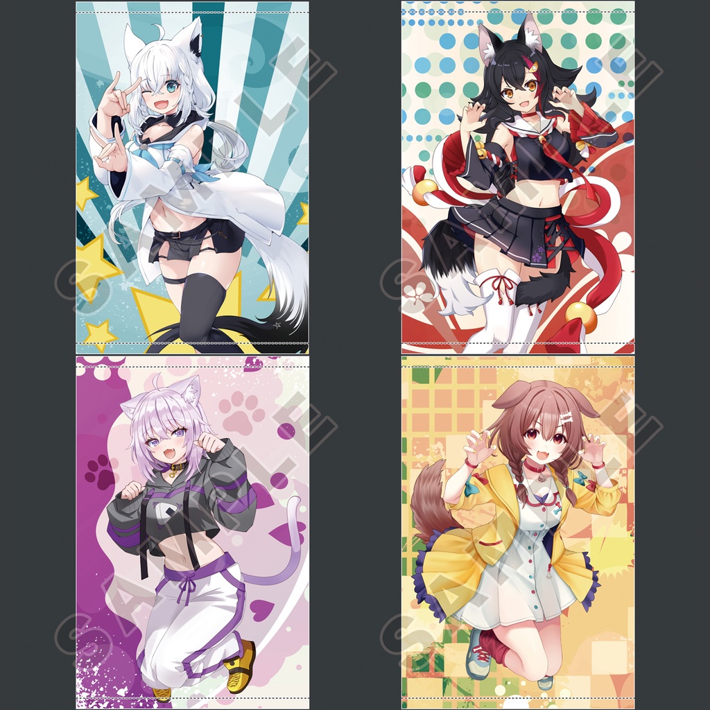 B2タペストリー 戌神ころね【スエード/ダブル】