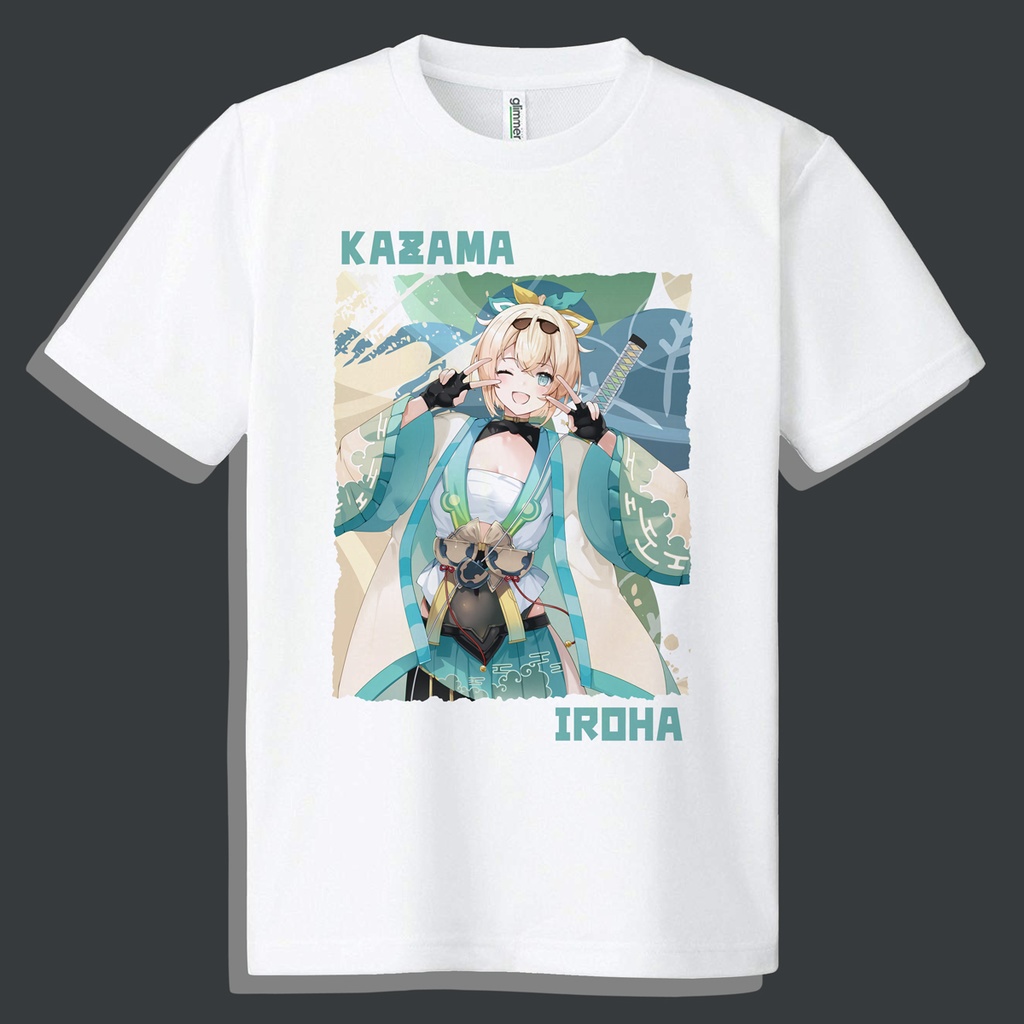 [S～4L] ドライメッシュＴシャツ 風真いろは