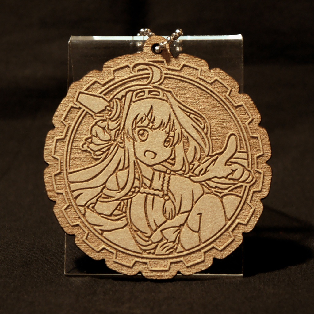 [New] 木製キーホルダー 金剛