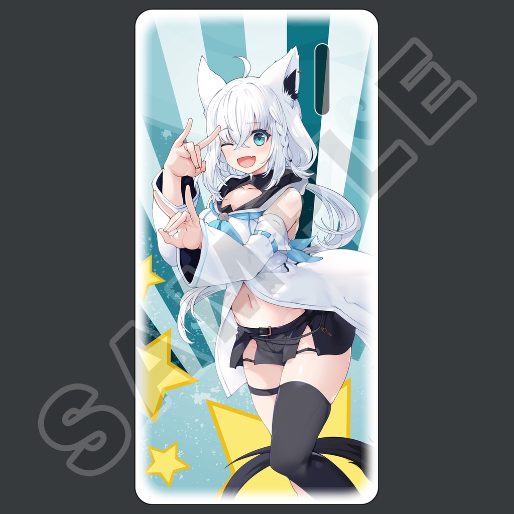 モバイルバッテリー 白上フブキ