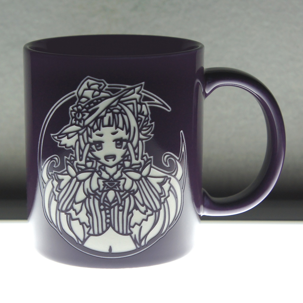 マグカップ 紫咲シオン【パープル】