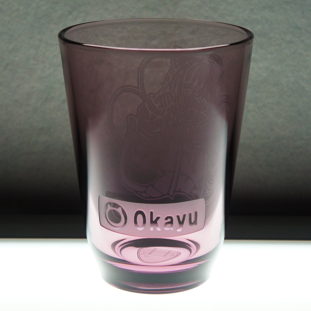 クラシカルグラス 猫又おかゆ【パープル】