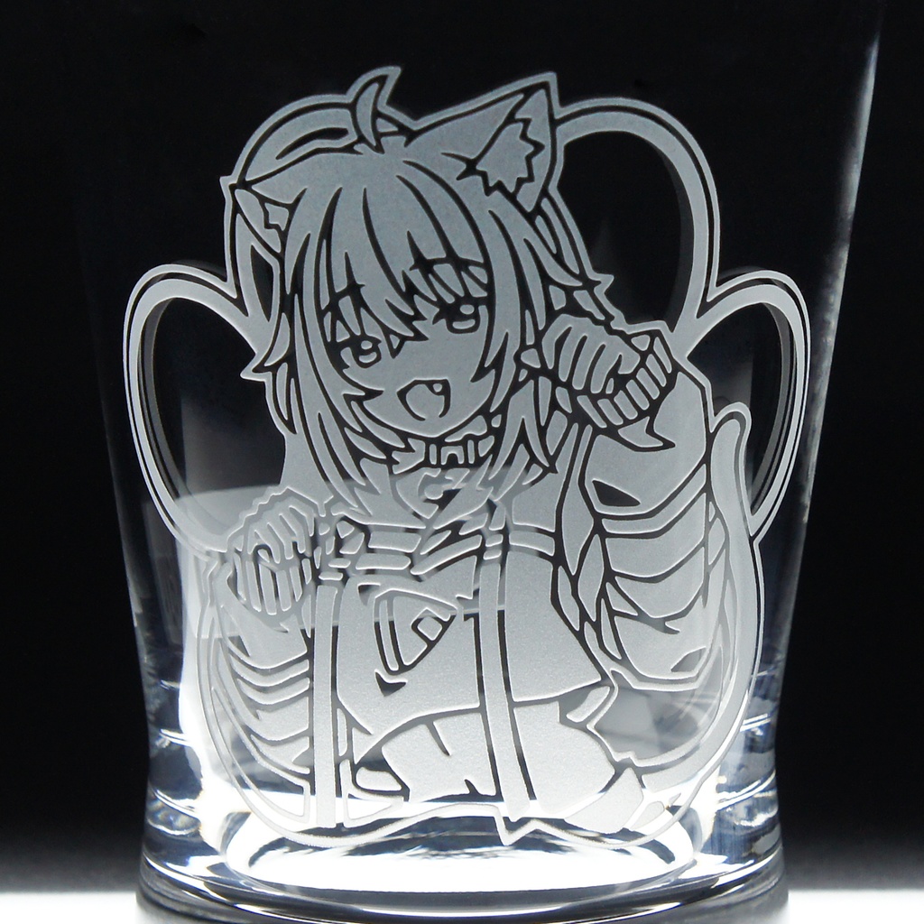 フリーグラス 猫又おかゆ