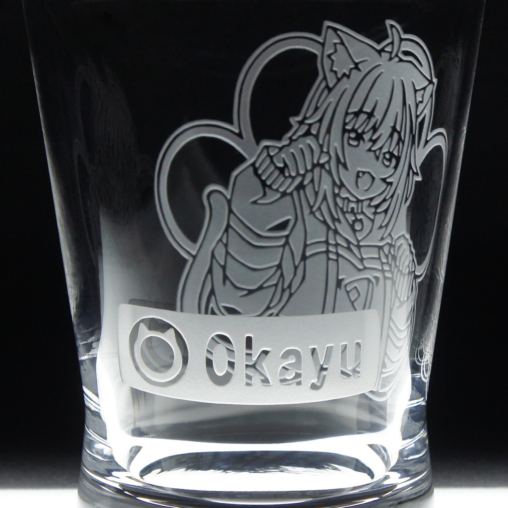 フリーグラス 猫又おかゆ