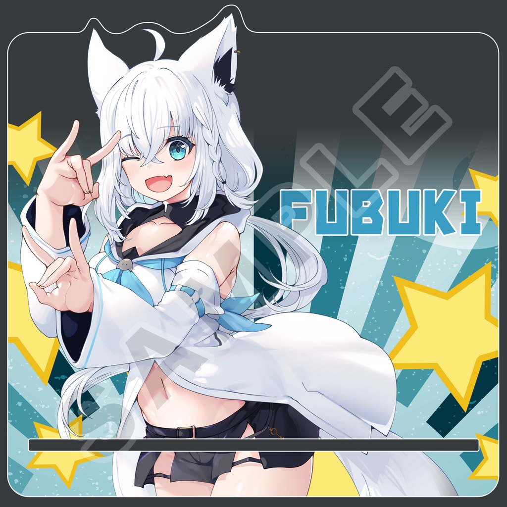 アクリルスマホスタンド 白上フブキ