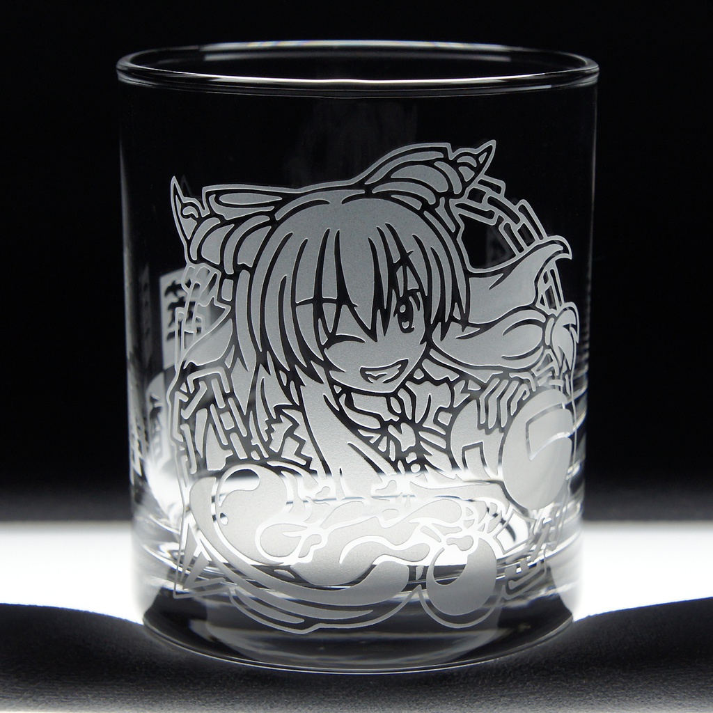 キャラクターグラス 伊吹萃香【フリー/ロック】