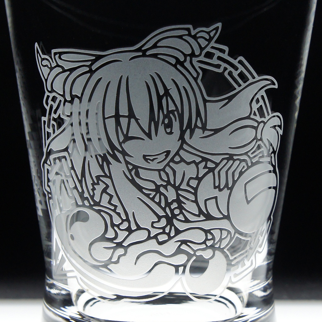 キャラクターグラス 伊吹萃香【フリー/ロック】