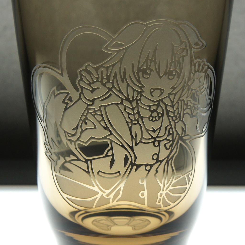 クラシカルグラス 戌神ころね【ブラウン】