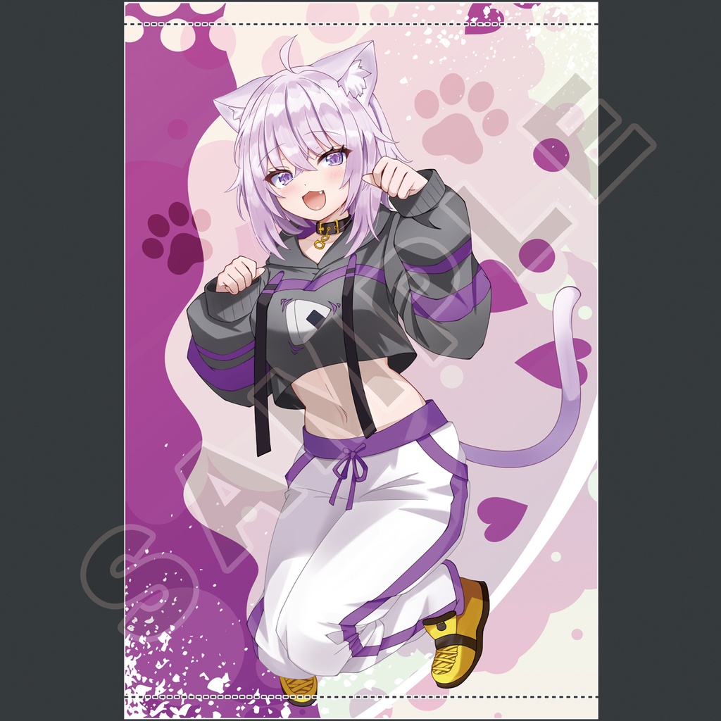 [New] B2タペストリー 猫又おかゆ【スエード/ダブル】