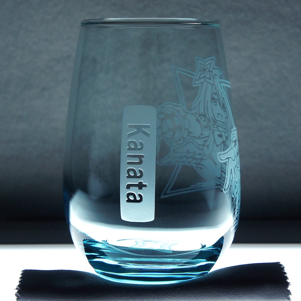 カラータンブラーグラス (MA) 天音かなた【スカイブルー】