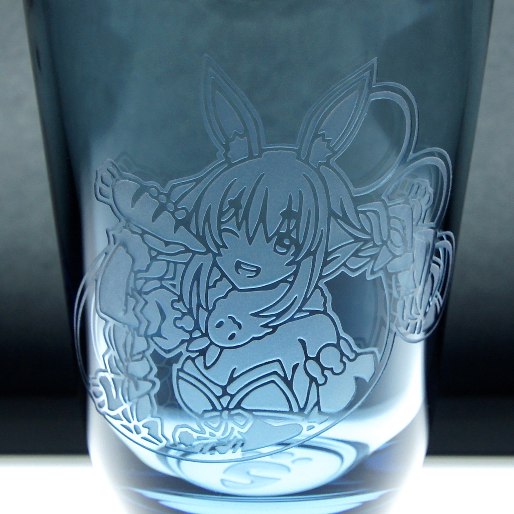 クラシカルグラス 兎田ぺこら【ブルー】
