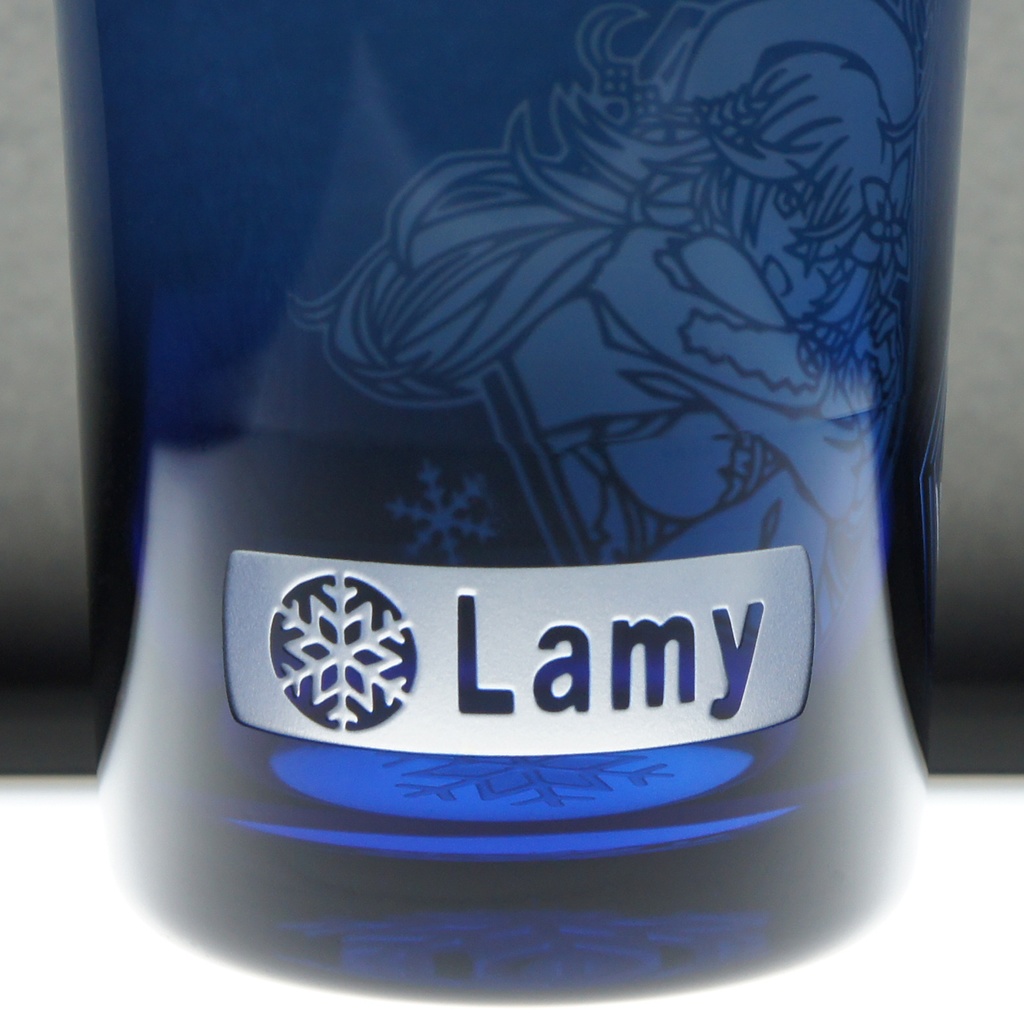 カラーオールドグラス 雪花ラミィ