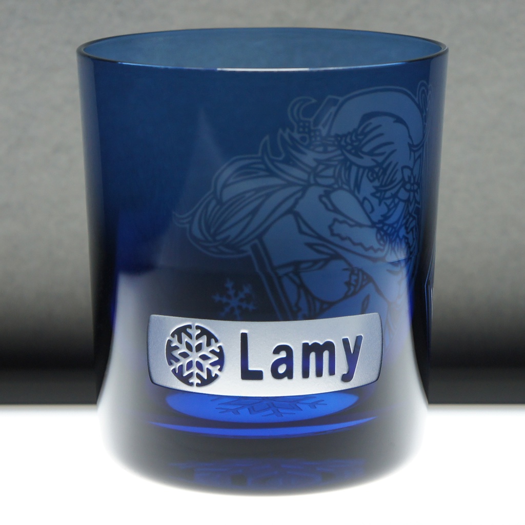 カラーオールドグラス 雪花ラミィ