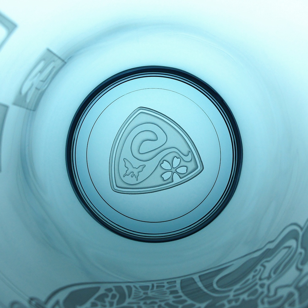 クラシカルグラス 西行寺幽々子【ブルー】