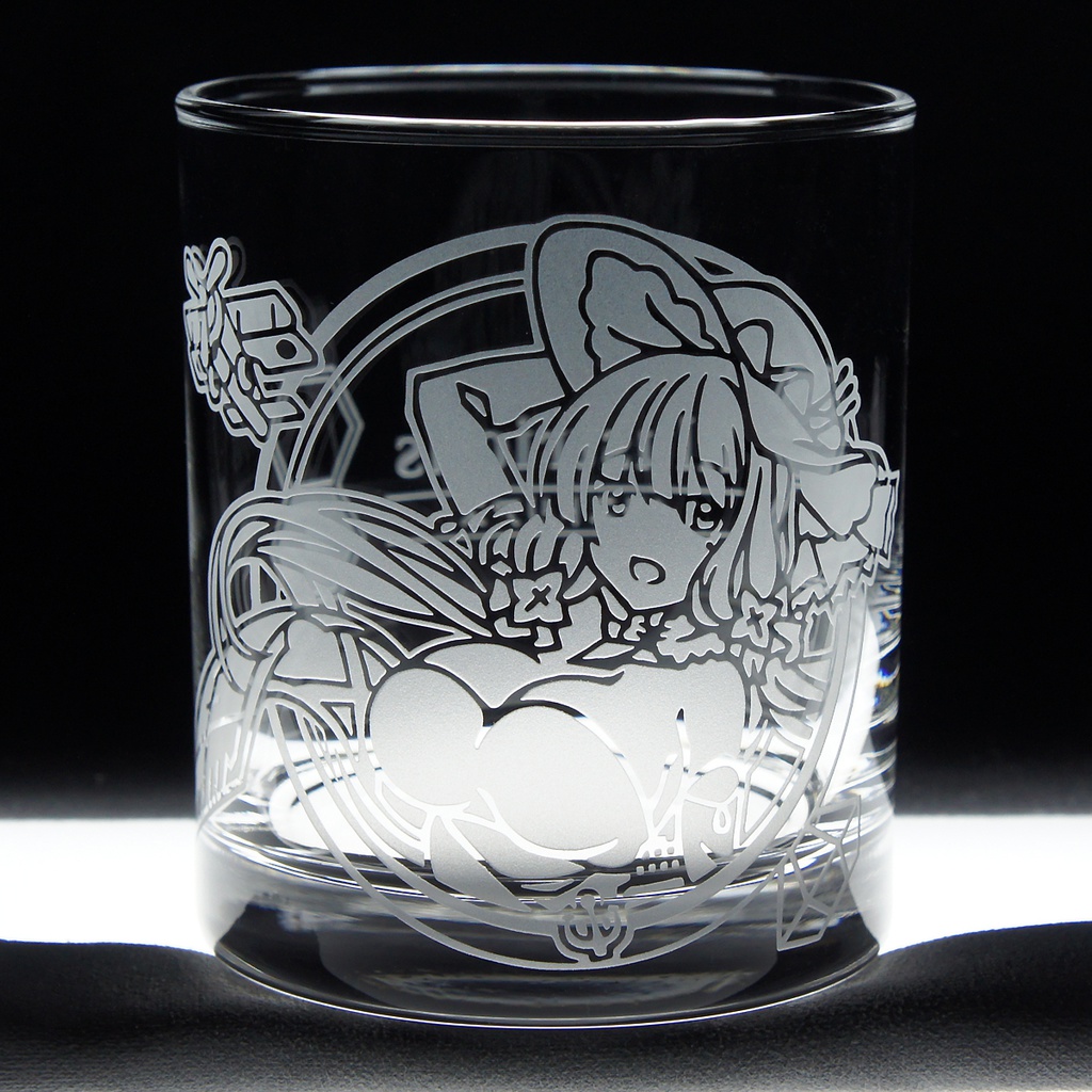 キャラクターグラス イラストリアス【カラー/フリー/ロック】