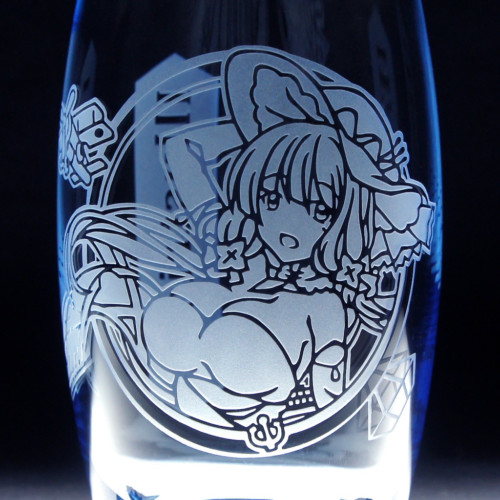 キャラクターグラス イラストリアス【カラー/フリー/ロック】