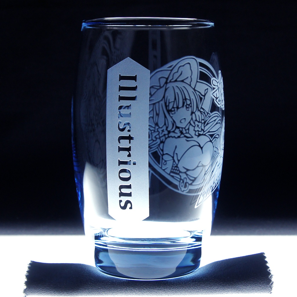 キャラクターグラス イラストリアス【カラー/フリー/ロック】