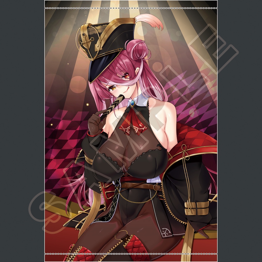 [New] B2タペストリー 宝鐘マリン 三十路衣装Ver.【スエード/ダブル】