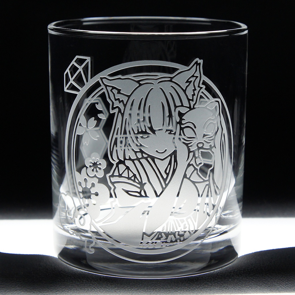 キャラクターグラス 山城【フリー/ロック】