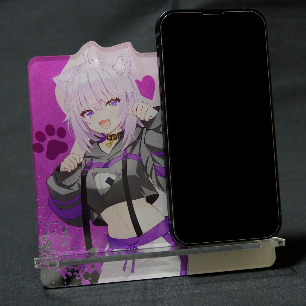 アクリルスマホスタンド 猫又おかゆ