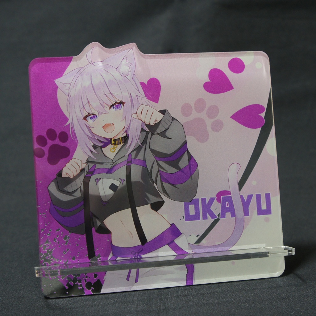 アクリルスマホスタンド 猫又おかゆ