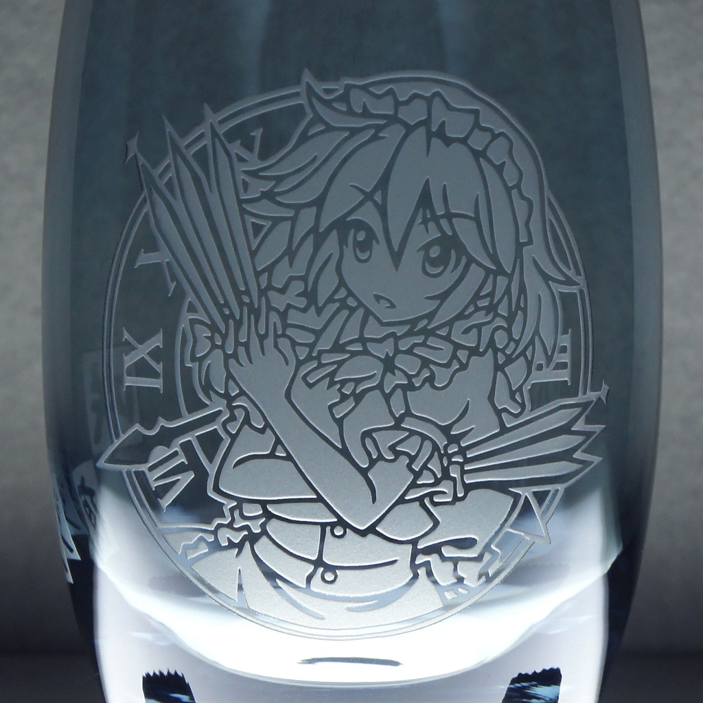 カラータンブラーグラス (PA) 十六夜咲夜【ブルー】