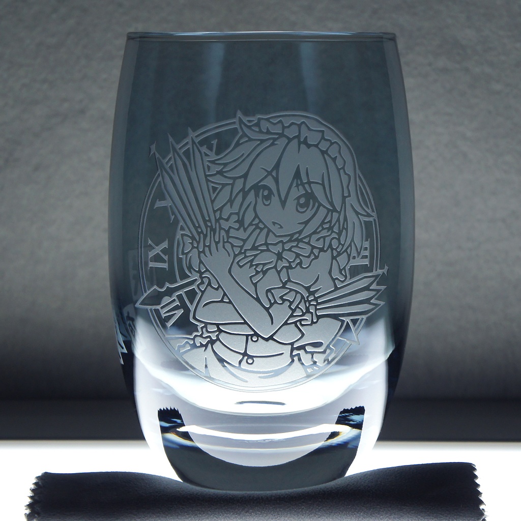  カラータンブラーグラス (PA) 十六夜咲夜【ブルー】