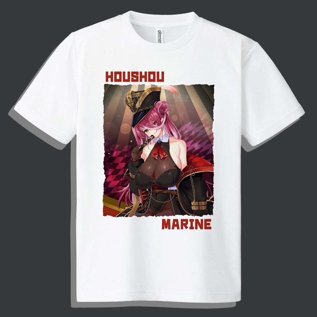 [S～4L] ドライメッシュＴシャツ 宝鐘マリン  三十路衣装Ver.