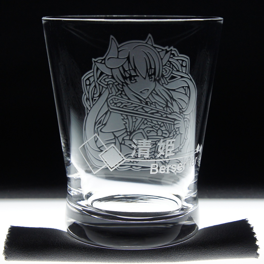 キャラクターグラス 清姫【フリー/ロック】