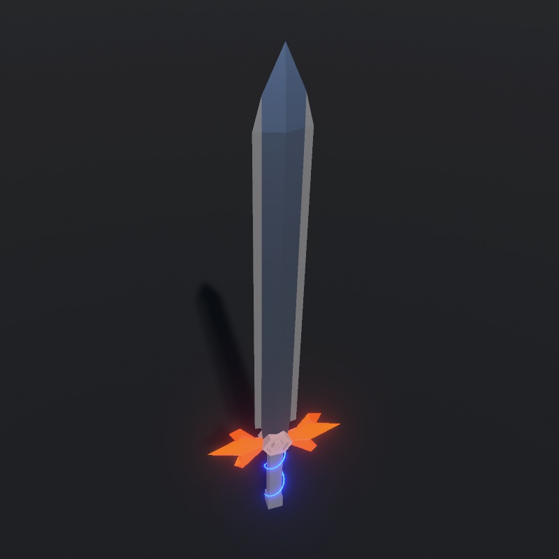 剣 3Dモデル 無料/Sword 3D model free/Blender fbx
